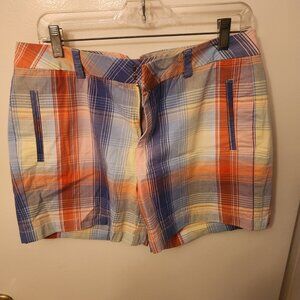 Women's a.n.a Plaid Shorts - Size 10 Tall